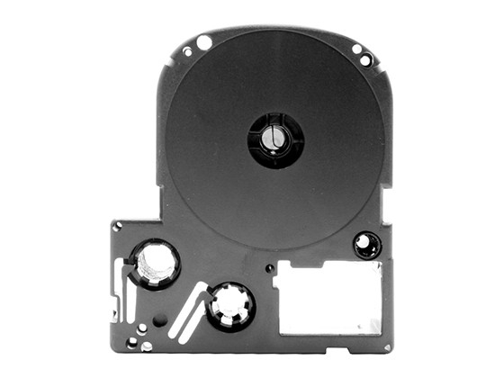 テプラPRO用 互換テープカートリッジ 24mmツヤ消し透明地白文字 スタンダード粘着テープ 汎用テープ